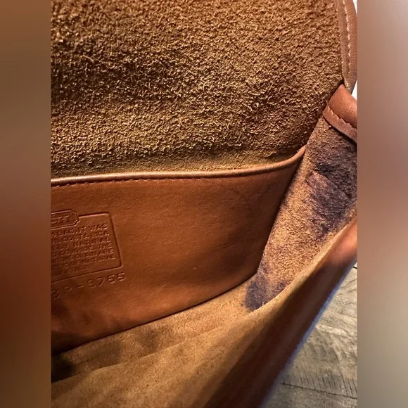 Vintage coach pocket purse British tan - Picture 9 of 10